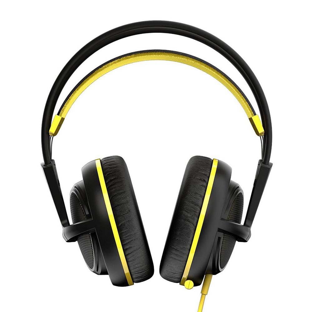 Słuchawki przewodowe z mikrofonem SteelSeries Siberia 200 - proton yellow
