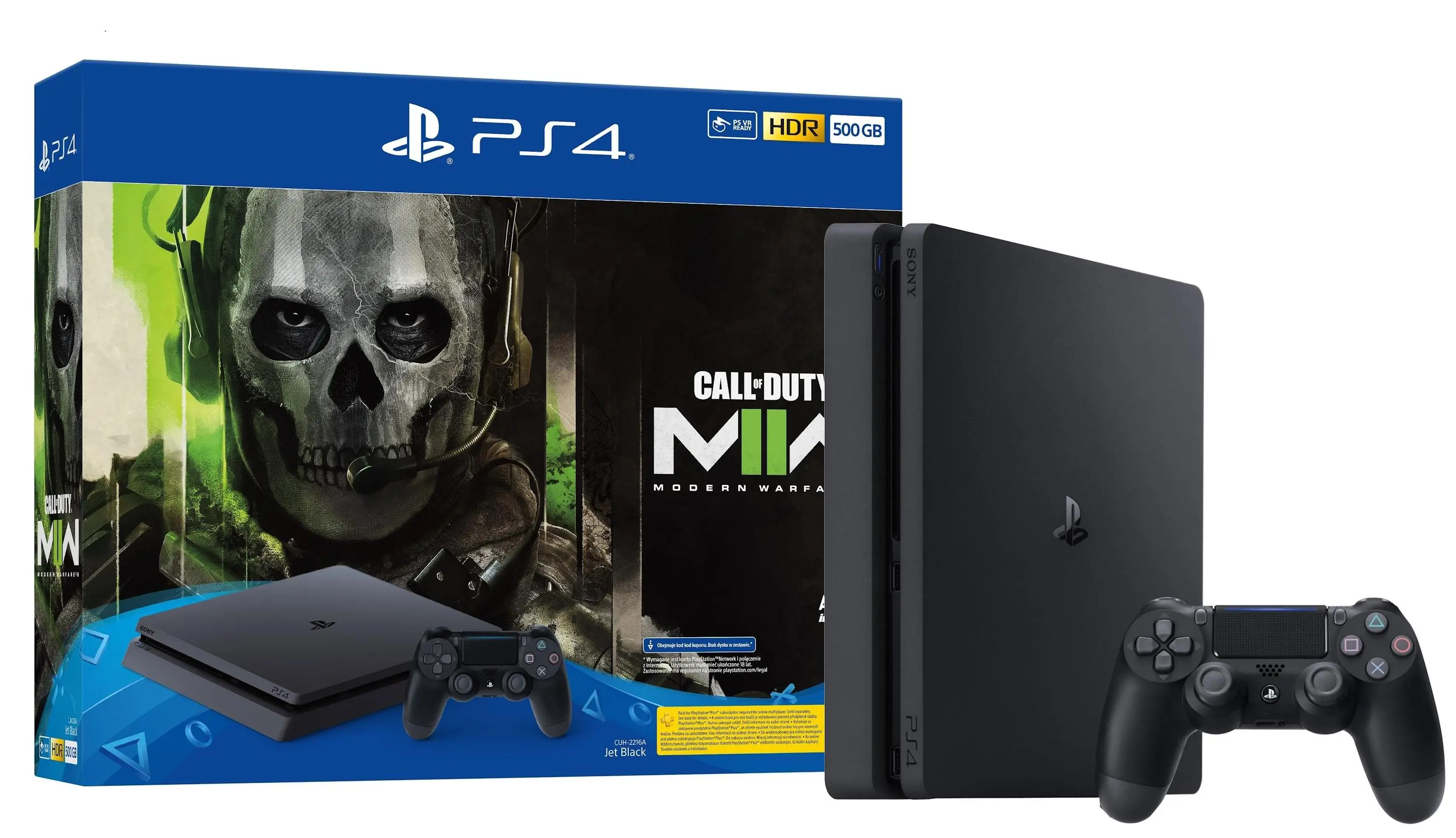 Konsola Sony PlayStation 4 Slim 500GB + Call of Duty Modern Warfare II