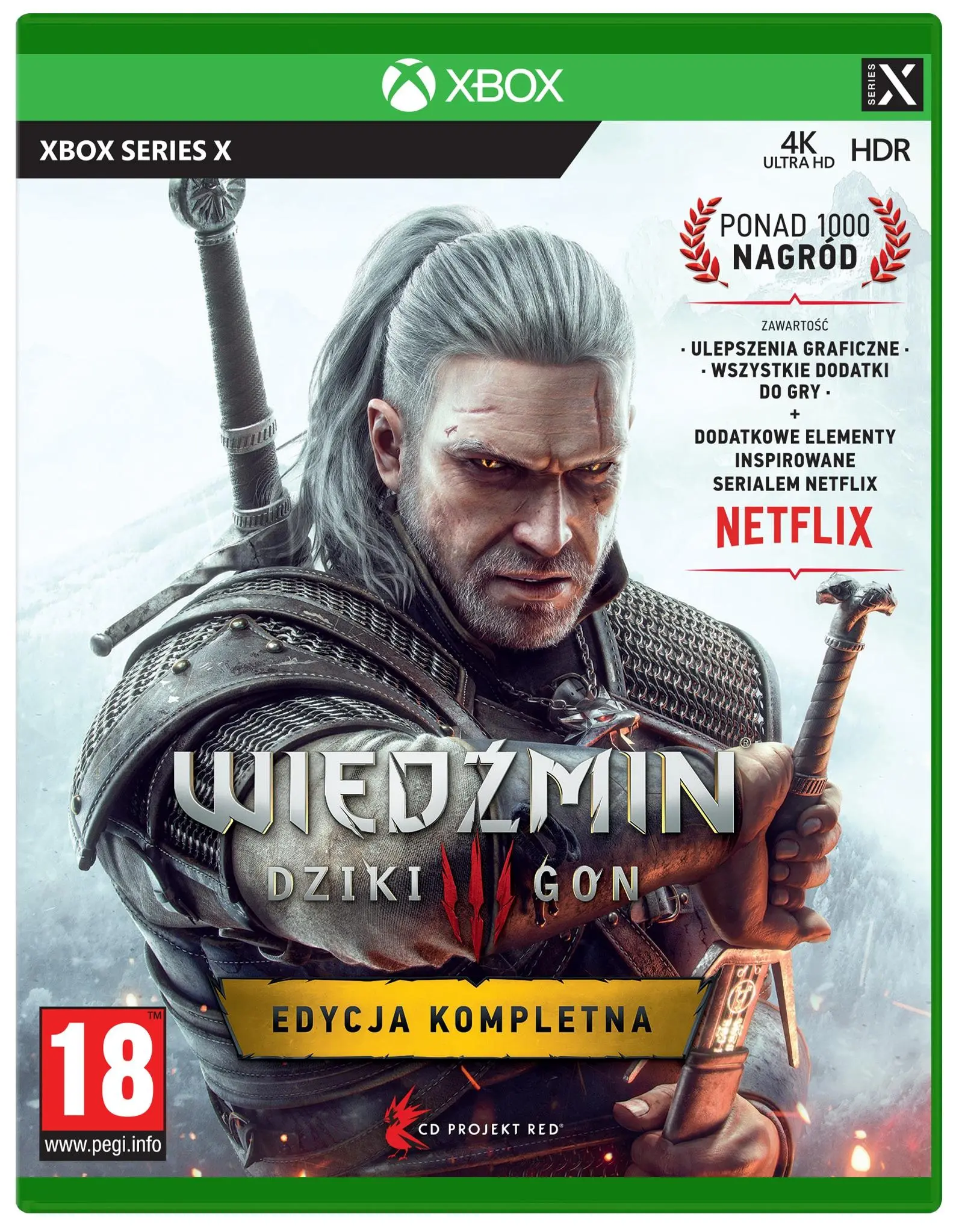 Wiedźmin 3: Dziki Gon Edycja Kompletna Gra na Xbox Series X
