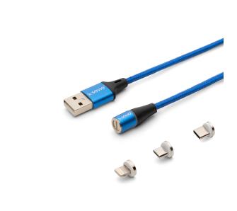 kabel Savio CL-154 1m (niebieski)
