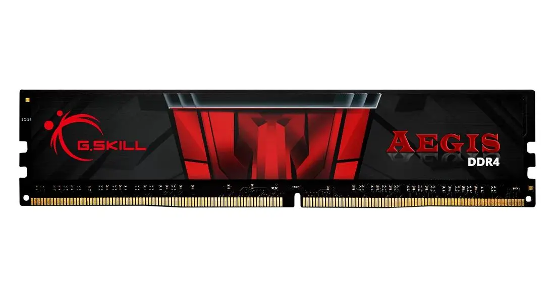 Pamięć RAM G.Skill Aegis DDR4 16GB 2666 CL19 Czarno-czerwony