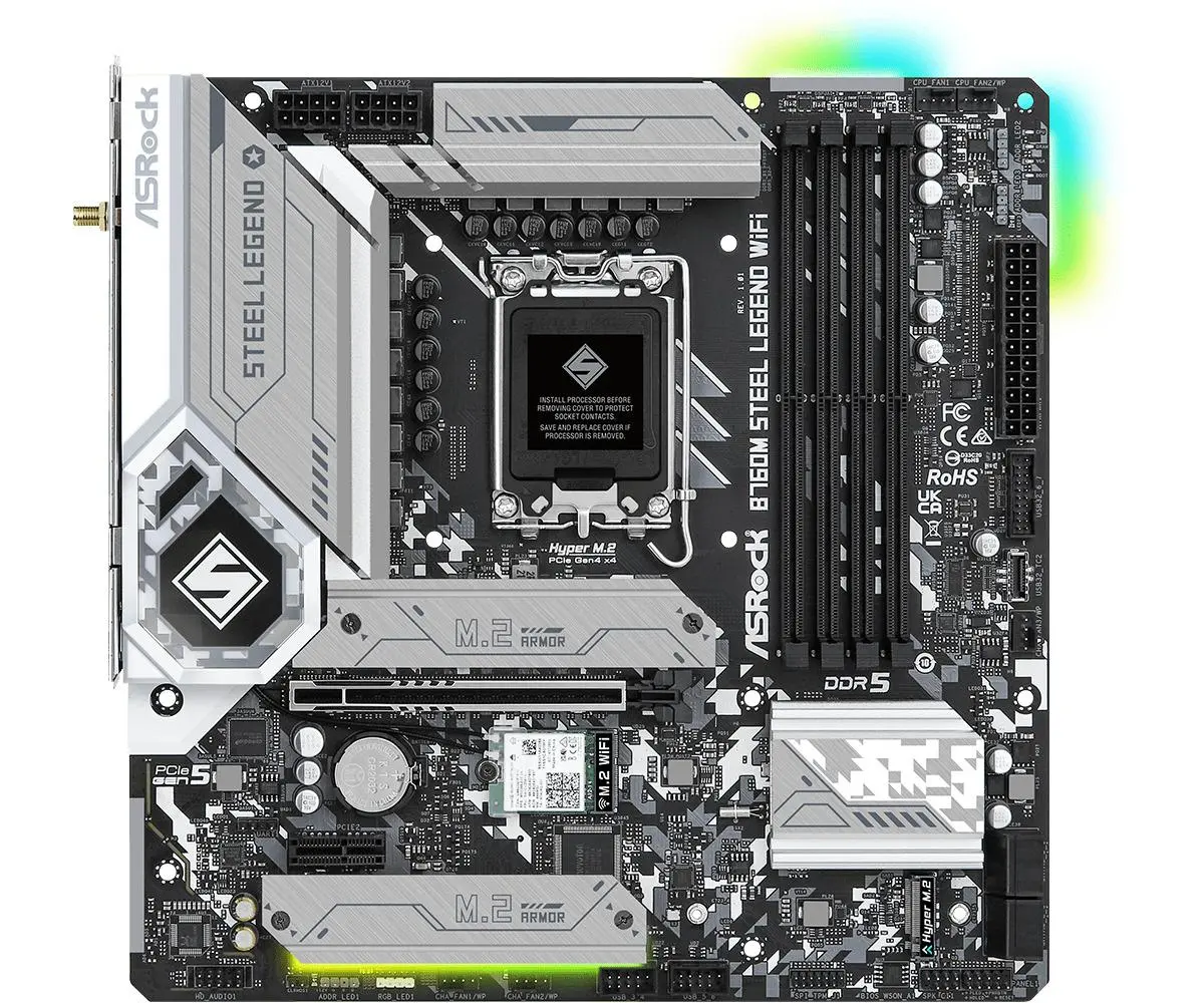 Płyta główna ASrock B760M Steel Legend WiFi DDR5