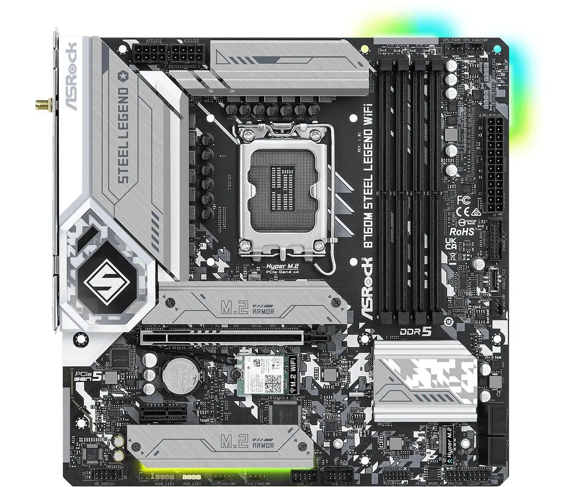 Płyta główna ASrock B760M Steel Legend WiFi DDR5