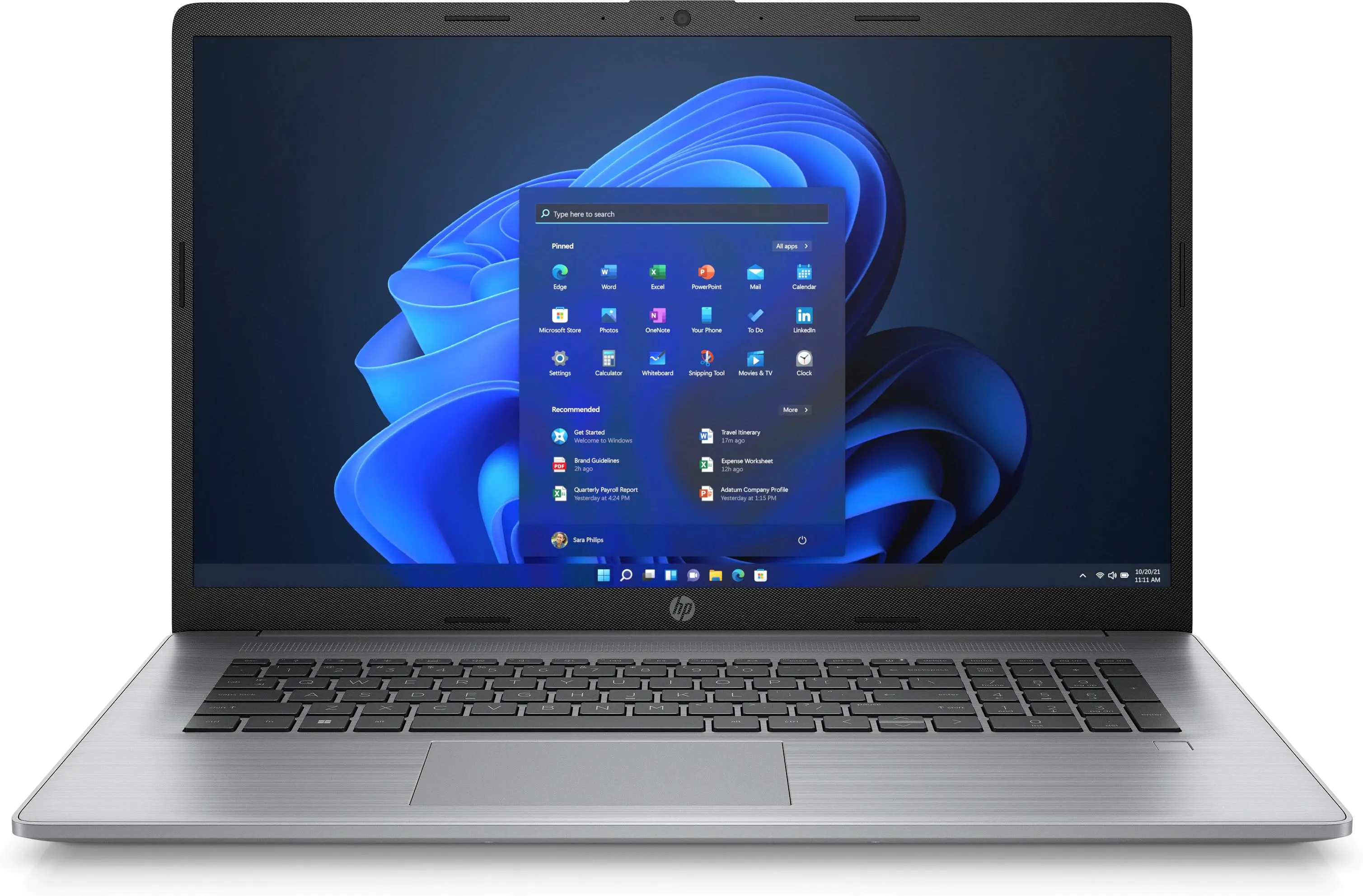 Laptop biznesowy HP 470 G9 17,3" i7-1255U 16GB RAM 512GB Dysk SSD Win11 Pro Srebrny