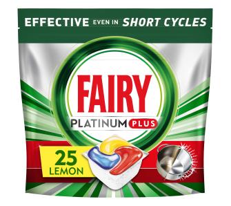 Kapsułki do zmywarki Fairy Platinum Plus Lemon 25szt.