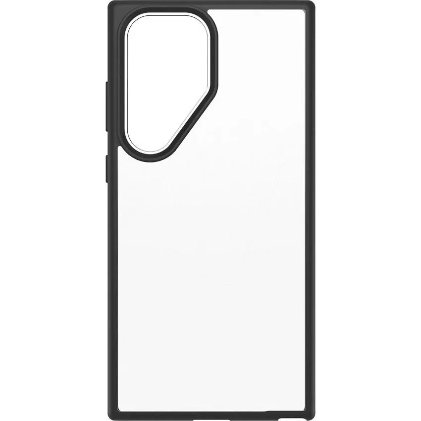 Etui OtterBox React do Samsung Galaxy S23 Ultra Przeźroczysty z czarną ramką