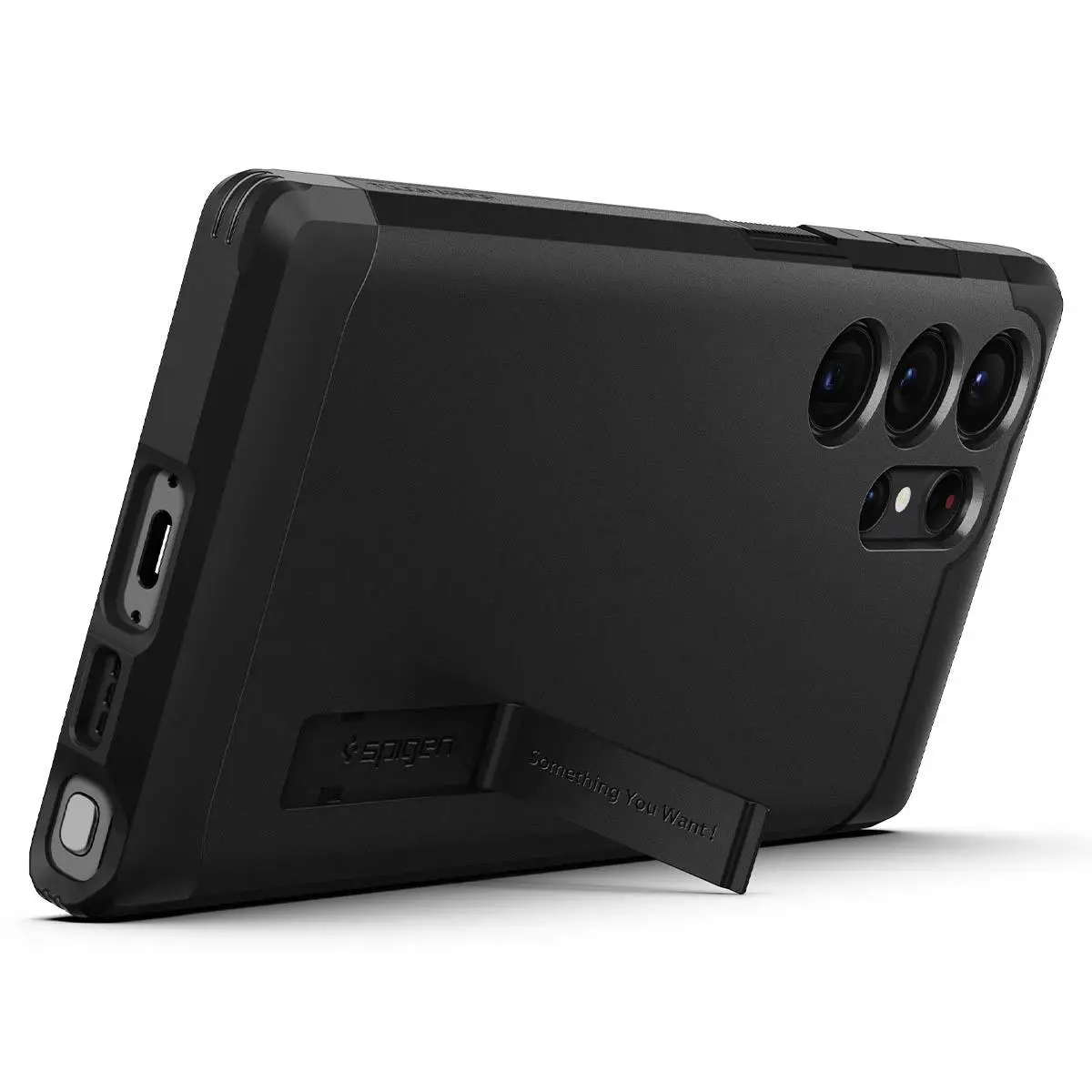 Etui Spigen Tough Armor do Galaxy S23 Ultra Czarny