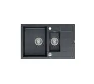 Quadron HB8224U8-BS P2O Morgan 156 Granitowy Czarny metalik/Stalowy