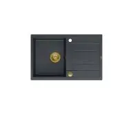 Quadron HB8203U8-G1 P2O Morgan 111 Granitowy Czarny metalik/Złoty