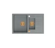 Quadron HB8224U5-C1 P2O Morgan 156 Granitowy Szary/Miedziany