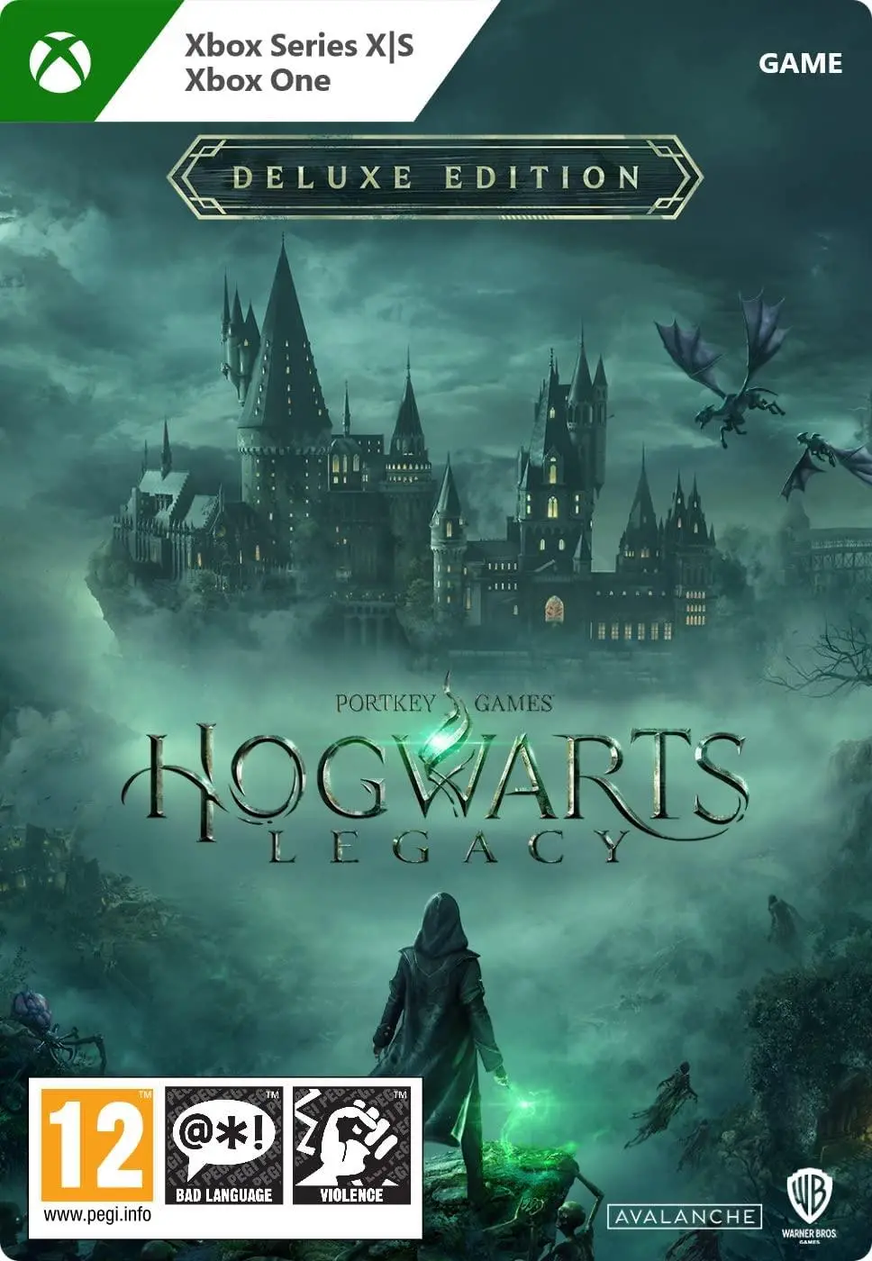 Dziedzictwo Hogwartu (Hogwarts Legacy) [kod aktywacyjny] Edycja Deluxe Gra na Xbox Series X/S / Xbox One