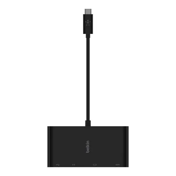 Adapter Belkin AVC005BTBK multimedialny USB-C na HDMI, VGA, Ethernet, USB-A