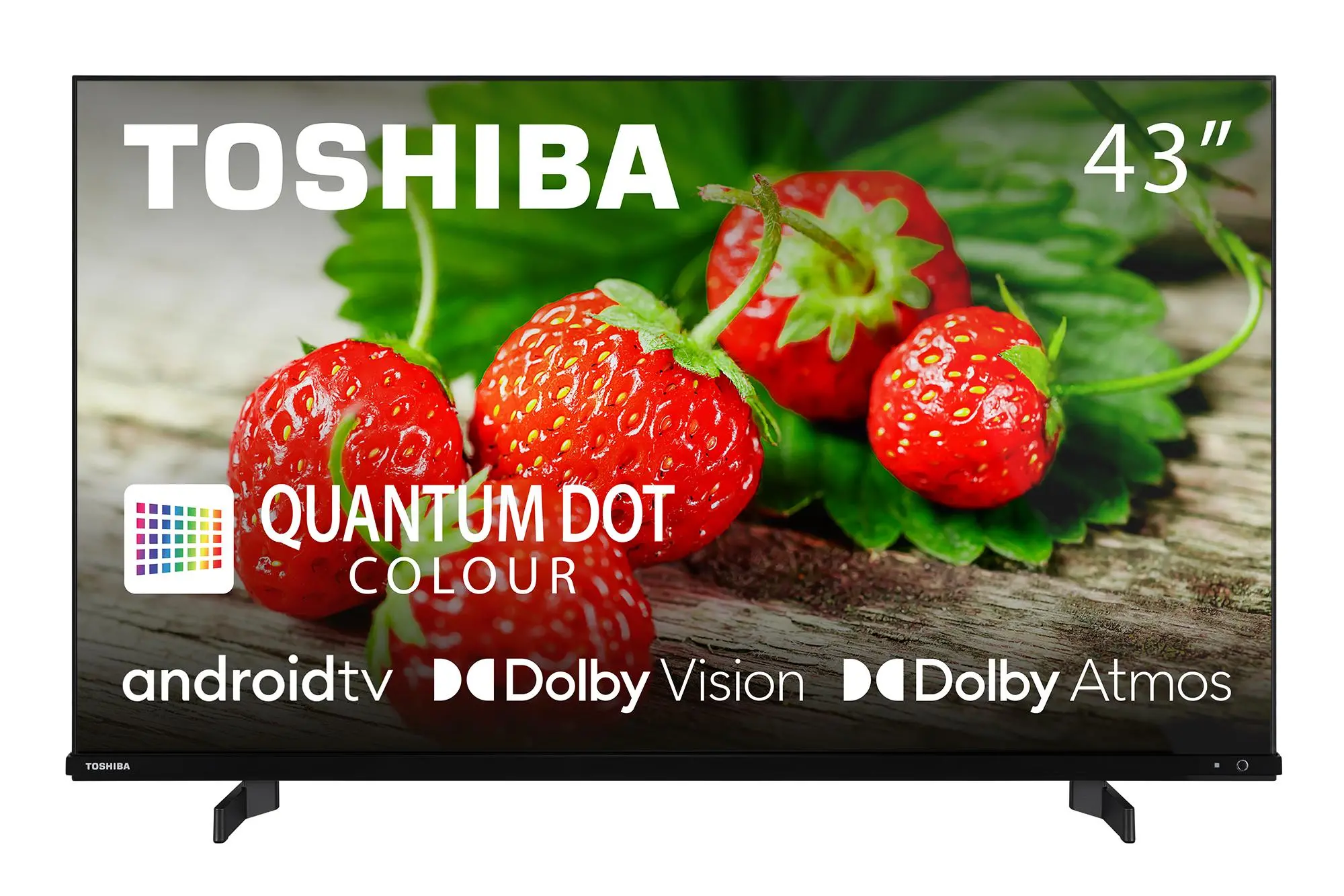 Telewizor Toshiba 43QA4263DG 43" QLED 4K Android TV Dolby Vision Dolby Atmos DVB-T2