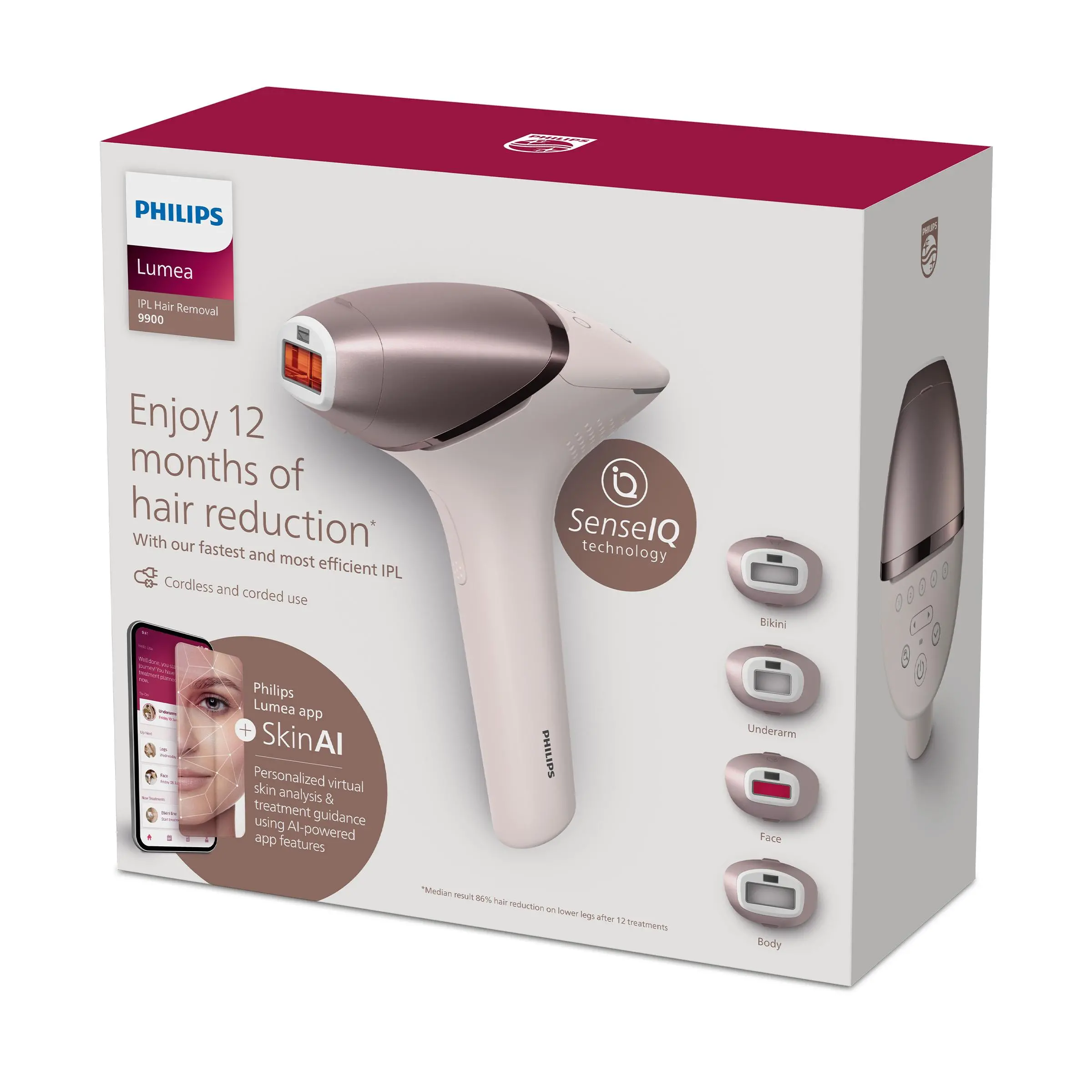 Depilator Philips Lumea 9900 IPL BRI977/00