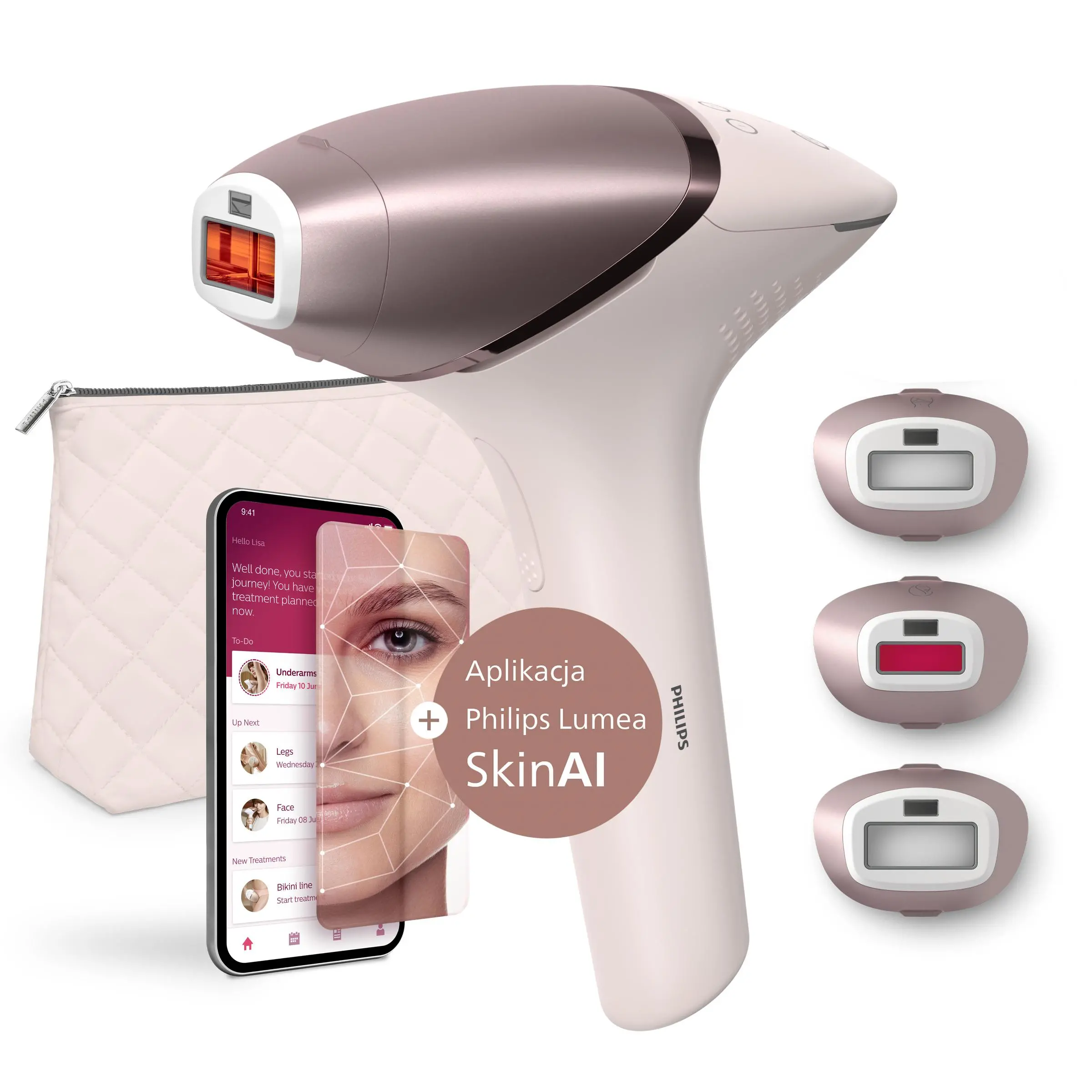 Depilator Philips Lumea 9900 IPL BRI977/00