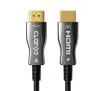 Kabel optyczny HDMI Claroc FEN-HDMI-21-20M 20m Czarny