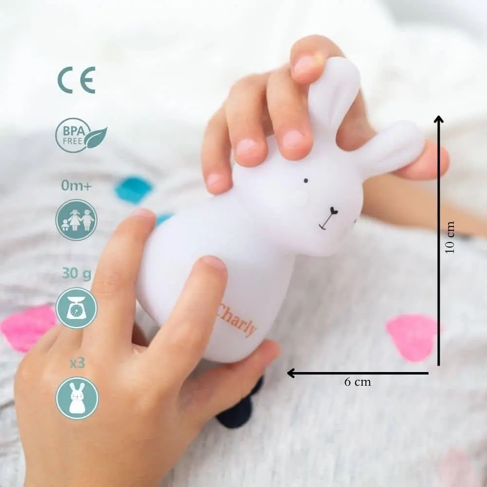 Lampka nocna Olala boutique Rabbits