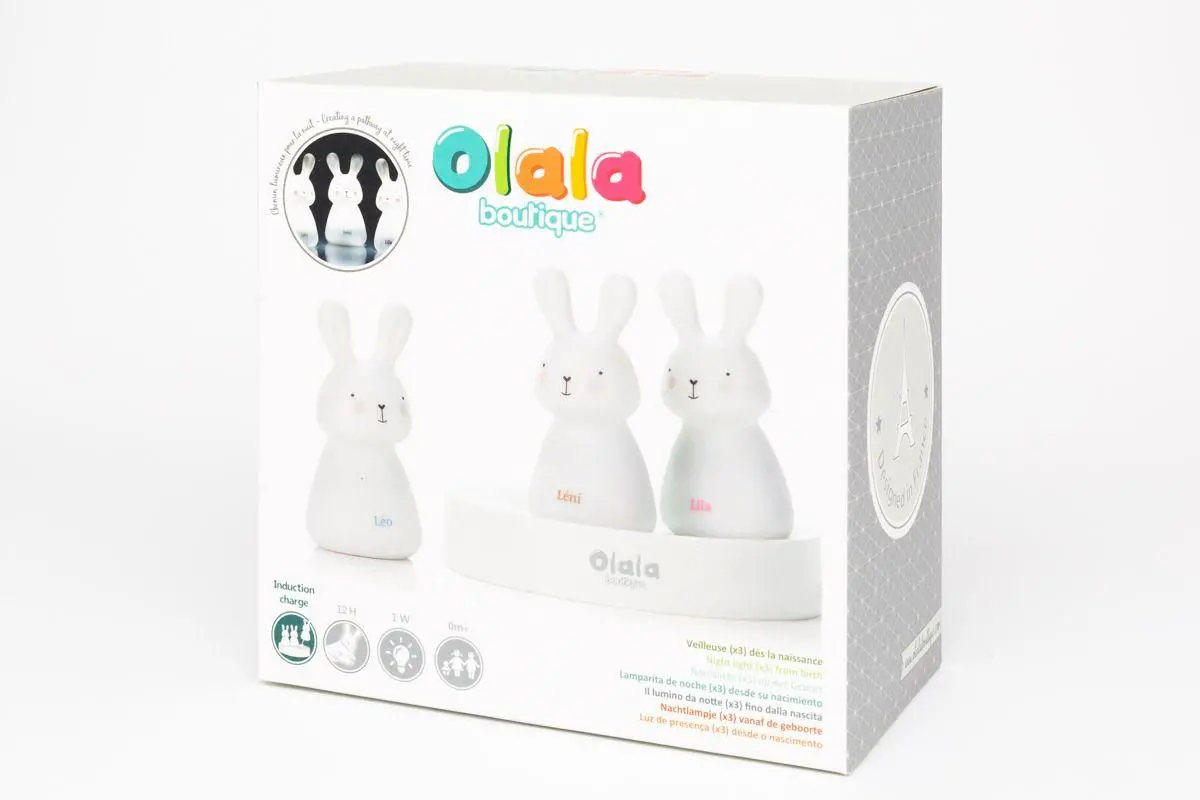 Lampka nocna Olala boutique Rabbits