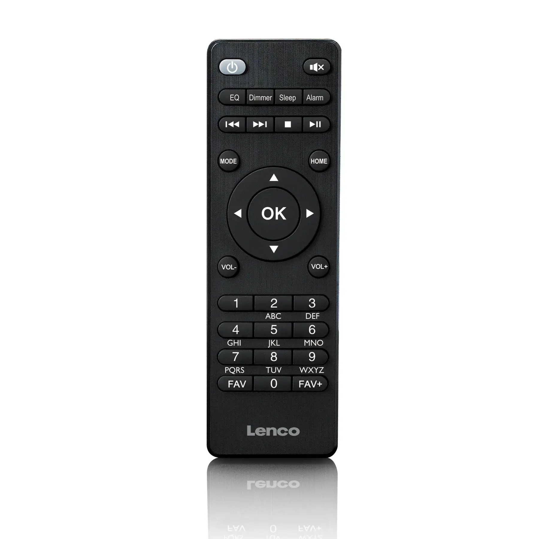 Radioodbiornik Lenco DIR-141BK Radio FM DAB+ Internetowe Bluetooth Czarno-srebrny