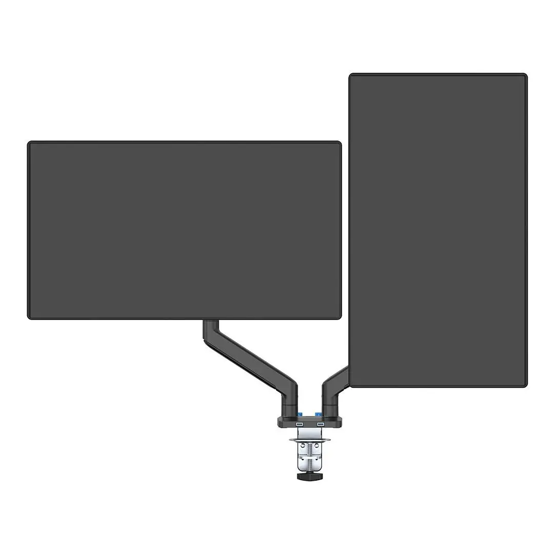 Uchwyt do monitora Ultradesk Branch Double na 2 ekrany od 15" do 32" Max 10kg