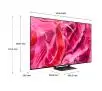 Telewizor Samsung QE55S90CAT 55" QD-OLED 4K 144Hz Tizen Dolby Atmos HDMI 2.1 DVB-T2