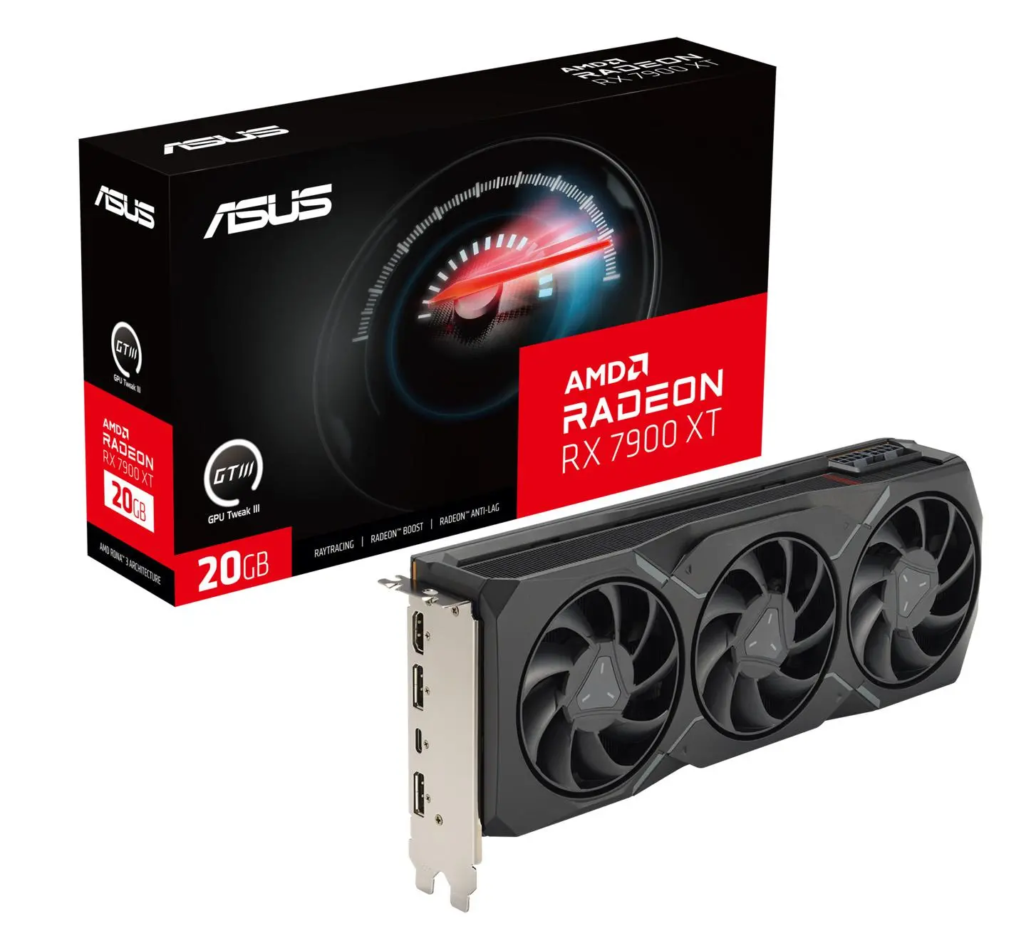 Karta graficzna ASUS Radeon RX 7900 XT 20GB GDDR6 320bit FSR