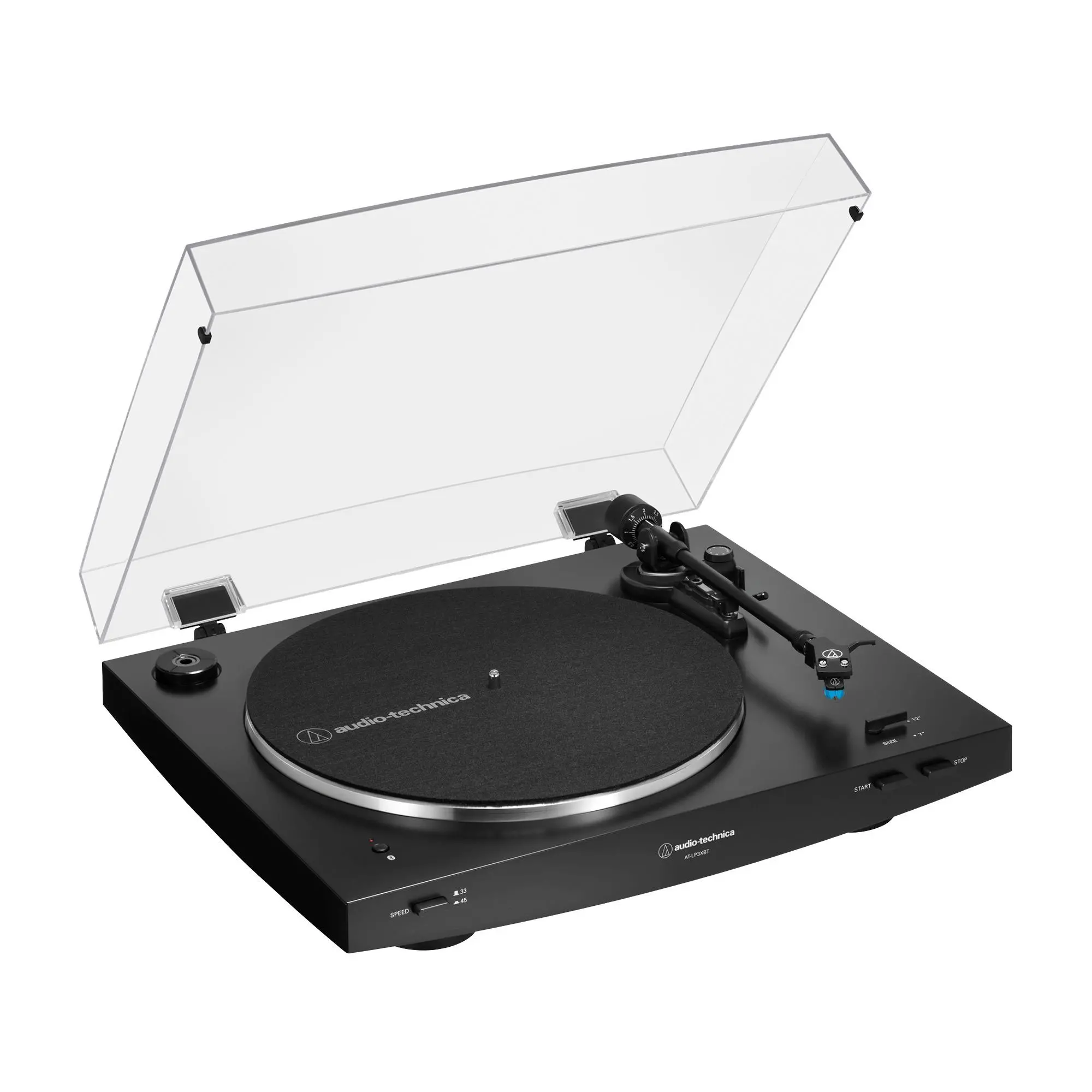 Gramofon Audio-Technica AT-LP3XBT Automatyczny Napęd paskowy Przedwzmacniacz Bluetooth Czarny