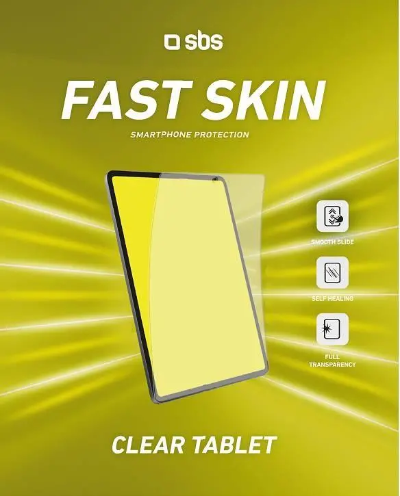 Folia ochronna SBS do tabletu z naklejeniem