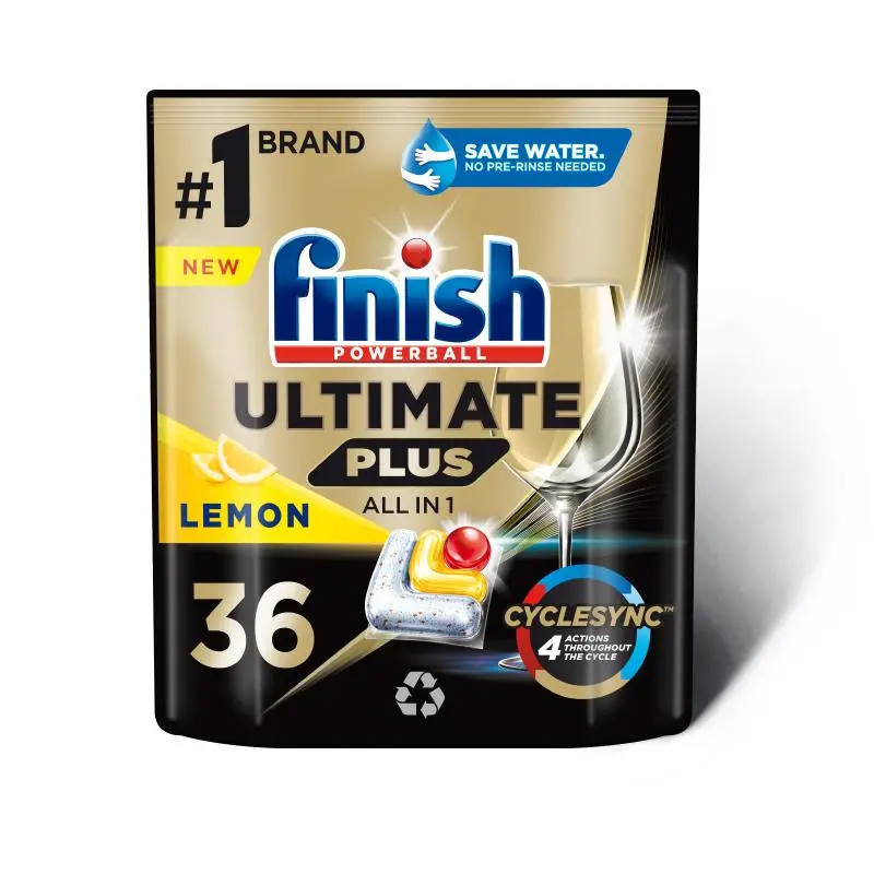 Finish Ultimate Plus Lemon 36szt.