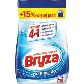 Proszek do prania Bryza 4w1 do bieli 4,55kg