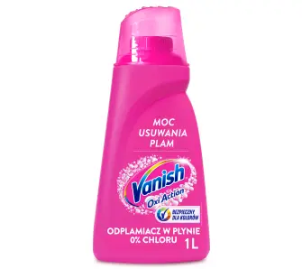 Odplamiacz Vanish Oxi Action Pink do koloru i bieli 1l