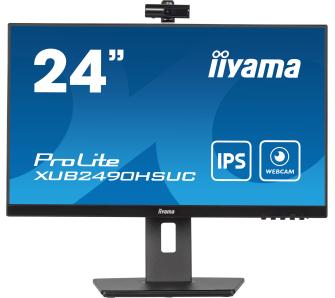 Monitor iiyama ProLite XUB2490HSUC-B5 z kamerą 24" Full HD IPS 60Hz 4ms