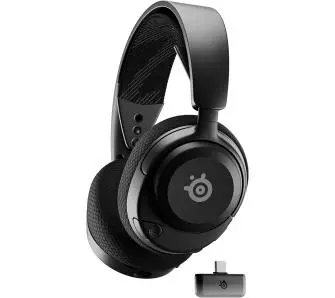 Słuchawki bezprzewodowe z mikrofonem SteelSeries Arctis Nova 4 Nauszne Czarny
