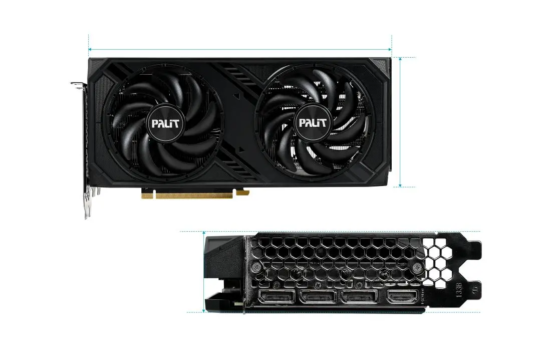 Karta graficzna Palit GeForce RTX 4070 Dual OC 12GB GDDR6X 192bit DLSS 3