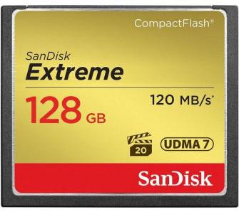Karta pamięci SanDisk Extreme Compact Flash 128 GB