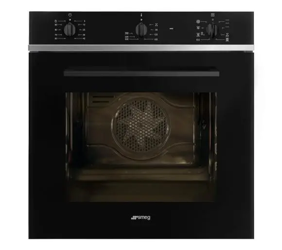 електричний духову шафа Smeg SF64M3TB з конвекцією