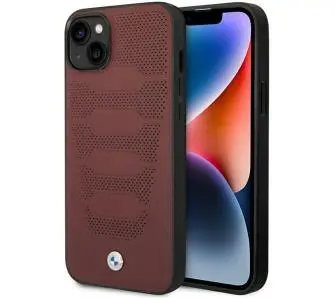 Etui BMW Leather Seats Pattern BMHCP14S22RPSR do iPhone 14