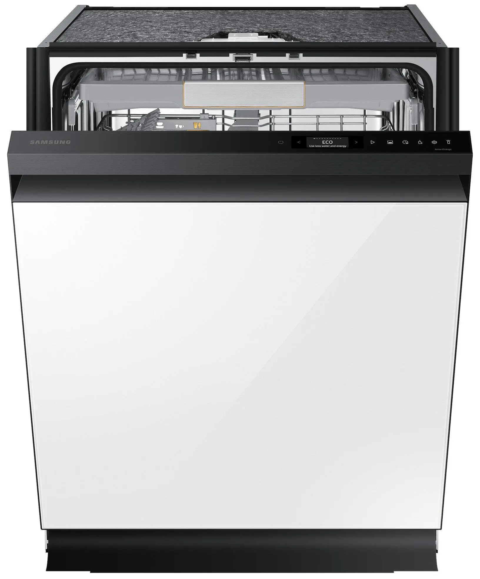 Zmywarka Samsung Bespoke DW60BB890UAPET 60cm Automatyczne otwieranie drzwi Szuflada na sztućce Zdalne sterowanie Bez panelu