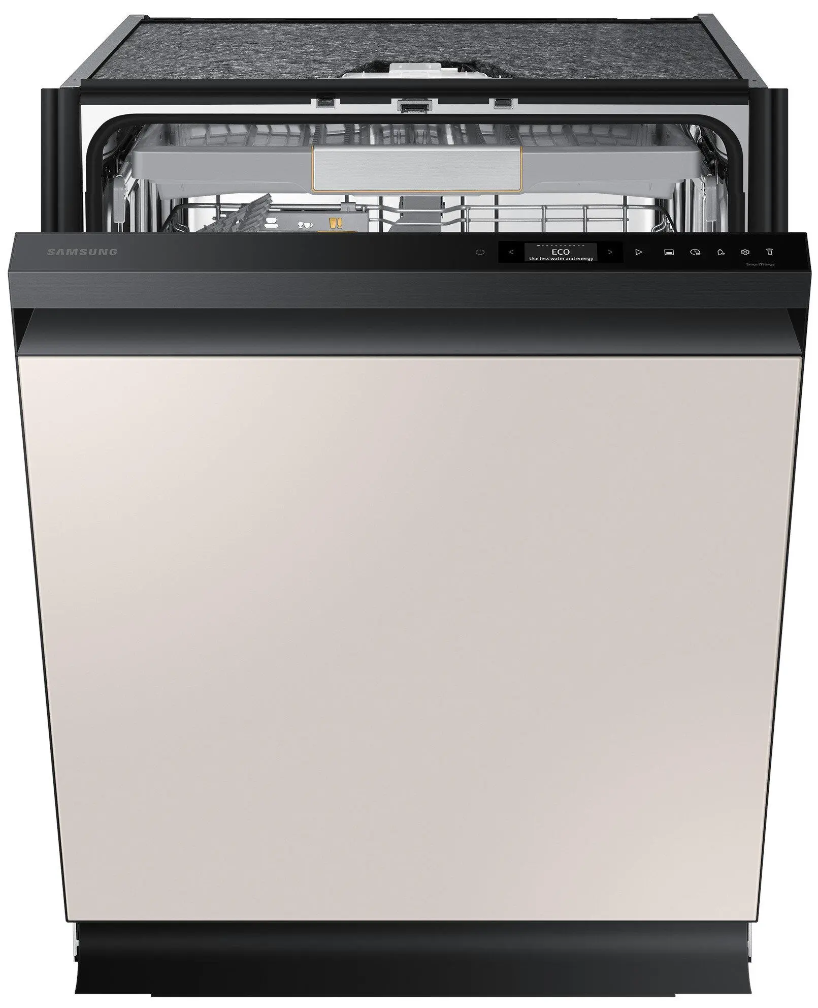 Zmywarka Samsung Bespoke DW60BB890UAPET 60cm Automatyczne otwieranie drzwi Szuflada na sztućce Zdalne sterowanie Bez panelu