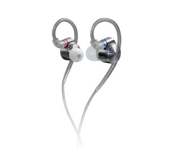 Słuchawki przewodowe FiiO JD7 Dokanałowe Srebrny