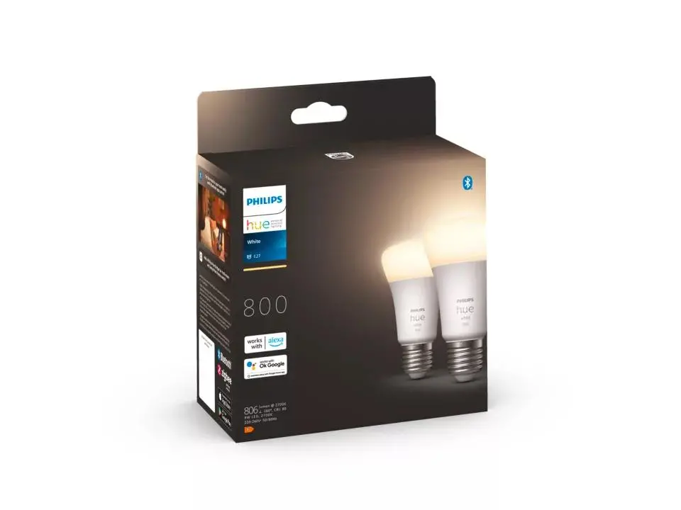 Żarówka LED Philips Hue White A60 E27 2 szt.