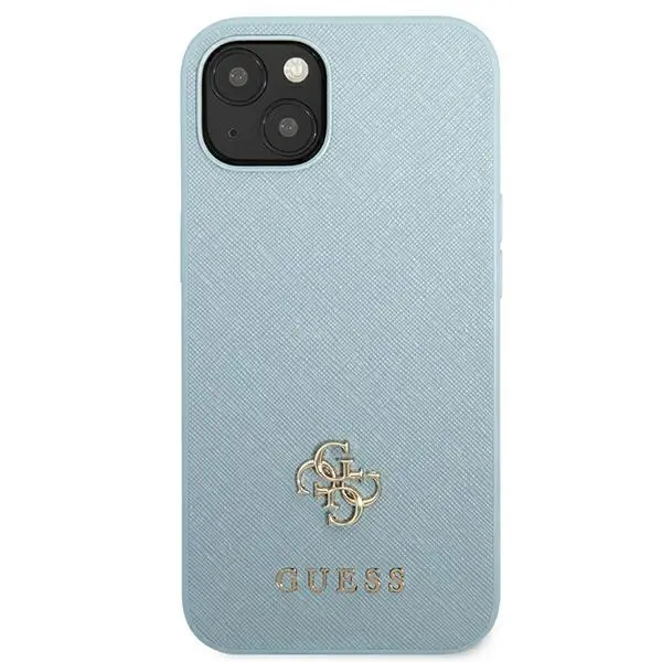 Etui Guess Saffiano 4G Small Metal Logo GUHCP13SPS4MB do iPhone 13 mini