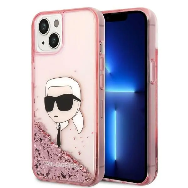 Etui Karl Lagerfeld Glitter Karl Head KLHCP14MLNKHCP do iPhone 14 Plus