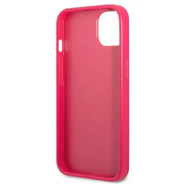 Etui Guess Saffiano 4G Small Metal Logo GUHCP13SPS4MF do iPhone 13 mini