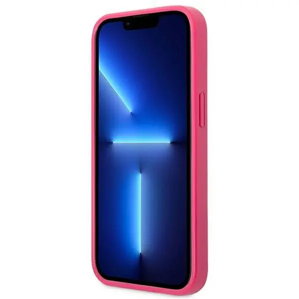 Etui Guess Saffiano 4G Small Metal Logo GUHCP13SPS4MF do iPhone 13 mini