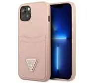 Guess Saffiano Triangle Logo Cardslot GUHCP13MPSATPP do iPhone 13