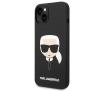Etui Karl Lagerfeld Silicone Karl`s Head Magsafe KLHMP14MSLKHBK do iPhone 14 Plus