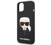 Etui Karl Lagerfeld Silicone Karl`s Head Magsafe KLHMP14MSLKHBK do iPhone 14 Plus