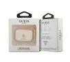Etui na słuchawki Guess Glitter Collection do AirPods Pro Przezroczysty/Złoty