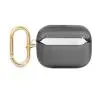 Etui na słuchawki Guess Strap Collection do AirPods Pro Czarny